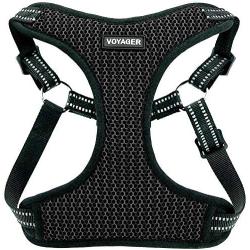 Voyager Step-In Flex Dog Harness - All Weather Mesh, Step In Adjustable Harness for Small and Medium Dogs by Best Pet Supplies