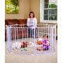 Regalo 192-Inch Super Wide Adjustable Baby Gate and Play Yard, 4-In-1, Bonus Kit, Includes 4 Pack of Wall Mounts