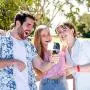 3-Axis Gimbal Stabilizer for Smartphone, Foldbale Phone Gimbal Handheld Stabilizer Video Vlog Youtuber Live Record for iPhone Android Phones, Ultra-Light Weighted w/Auto Inception Dolly Zoom (White)