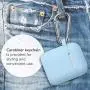 Airpods Case, GMYLE Silicone Protective Shockproof Wireless Charging Airpods Earbuds Case Cover Skin with Keychain kit Set, Women Girls Men, Compatible for Apple AirPods 2 & 1 – Sky Blue Airpods Case, GMYLE Silicone Protective Shockproof Wireless Charging Airpods Earbuds Case Cover Skin with Keychain kit Set, Women Girls Men, Compatible for Apple AirPods 2 & 1 – Sky Blue