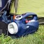 Campbell Hausfeld AF010800 Portable 2-In-1 Inflator/LED Light, 150 psi, Blue