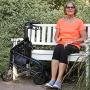 Carex 3 Wheel Walker for Seniors, Foldable, Rollator Walker with Three Wheels, Height Adjustable Handles