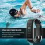 TopSolar Fitness Tracker HR, Activity Tracker Watch with Blood Pressure Heart Rate Monitor, Pedometer, Sleep Monitor, Calorie Step Counter, Vibrating Clock IP68 Waterproof for Women Men TopSolar Fitness Tracker HR, Activity Tracker Watch with Blood Pressure Heart Rate Monitor, Pedometer, Sleep Monitor, Calorie Step Counter, Vibrating Clock IP68 Waterproof for Women Men