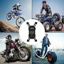 Leepiya Motorcycle Phone Mount with Wireless and USB Charger 10W Qi Fast Charging Cell Phone Holder for Motorcycle ATV Boat Snowmobile Compatible with iPhone 11 Xs MAX XR X 8 8P Samsung S10 S9 S8