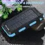 Solar Power Bank,Yelomin 20000mAh Portable Outdoor Mobile Charger,Camping External Backup Battery Pack Dual USB 5V 1A/2A Outputs 2 Led Light Flashlight with Compass Solar Power Bank,Yelomin 20000mAh Portable Outdoor Mobile Charger,Camping External Backup Battery Pack Dual USB 5V 1A/2A Outputs 2 Led Light Flashlight with Compass