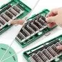 Kingsdun Precision Screwdriver Set, 60 in 1 Magnetic Driver Kit with 56 Mini Multi Bit Sets,Professional Repair Tool Kit for Iphone/Ipad/Macbook/PC/Laptop/Xbox/Watches & Eyeglasses Kingsdun Precision Screwdriver Set, 60 in 1 Magnetic Driver Kit with 56 Mini Multi Bit Sets,Professional Repair Tool Kit for Iphone/Ipad/Macbook/PC/Laptop/Xbox/Watches & Eyeglasses