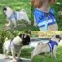 Feiky Dog Harness No-Pull Pet Harness Adjustable Reflective Outdoor Pet Vest and Dog Leash Easy Control for Small Medium Dog or Cat