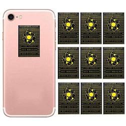 10 Pack - Anti EMF Radiation Protection Shield Sticker, Radiation Neutralizer Shield Blocker, EMF Radiation Protection Device for Cell Phone, Laptop and All Electronic Devices-EMF Protection Products