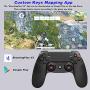 Wireless Game Controller for Android , Maegoo Wireless Bluetooth Mobile Game Controller Gamepad Joystick with Retractable Bracket Compatible for Android Phone/Tablet