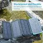 Solar Charger 25000mAh, FEELLE Portable Solar Power Bank Dual USB Ports Waterproof External Battery with LED Flashlight for Smartphones, Tablets and More Solar Charger 25000mAh, FEELLE Portable Solar Power Bank Dual USB Ports Waterproof External Battery with LED Flashlight for Smartphones, Tablets and More