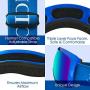 motoeye Ski Goggles - Over Glasses Design Snow/Snowboard Goggle for Men,Women & Youth (100% UV Protection + Long-time Anti-Fog + Mirrored)