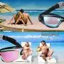 Aegend Swim Goggles, Pack of 2 Swimming Goggles No Leaking Anti Fog UV Protection Crystal Clear Vision Triathlon Swim Goggles with Free Protection Case for Adult Men Women Youth Teens, 10 Choices