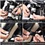 JHM Bike Frame Bag, Bicycle Phone Holder, Waterproof Cycling Front Top Tube Pouch Bike Frame Phone Mount Crossbar Storage Bags for Phone Smartphones Below 6.0