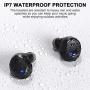 Wireless Earbuds, Bluetooth 5.0 Waterproof Headphones 130 Hrs Playtime Super Hi-Fi Stereo Sound, Auto Pairing, Touch Control in-Ear Earphones with Mini Portable Charging Case