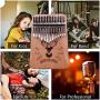 [2020 Updated] Kalimba Thumb Piano 17 Keys, Sethruki Portable Mbira Finger Piano Gifts for Kids and Adults Beginners