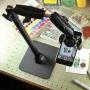 Arkon Pro Phone Stand for Live Streaming Baking Crafting Stamping and Art or Tutorial Videos Black Retail - HD8RV29