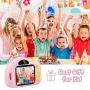 CHUNXU Kids Camera,Digital Video Camera for 3-10 Years Old Girls Boys,32GB SD Card Rechargeable Battery Compact Cameras for Children Birthday (Pink) CHUNXU Kids Camera,Digital Video Camera for 3-10 Years Old Girls Boys,32GB SD Card Rechargeable Battery Compact Cameras for Children Birthday (Pink)