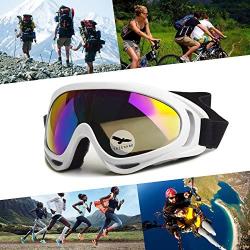 Freehawk Motorcycle Goggles UV Protection Adjustable Outdoor Glasses Dust-proof