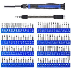 ORIA Precision Screwdriver Kit, 126 in 1 Screwdriver Set, Magnetic Driver Kit for Mobile Phone, Smartphone, Game Console, Tablet, PC