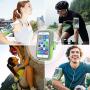 LENPOW Multifunctional Outdoor Sports Armband Sweatproof Running Armbag Casual Arm Package Bag Gym Fitness Cell Phone Bag Key Holder for iPhone 11 Pro XS Max XR X 8 7 Plus Samsung Galaxy Note S10 S9