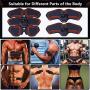 TP TOP BEAUTY ABS Muscle Trainer Abdominal Toner - 10 Modes 20 Levels USB Rechargeable Ab Muscle Training with for Men Women Arm and Leg Trainer