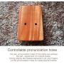 HeyMate Kalimba 17 keys Thumb Piano with Study Instruction and Tune Hammer, Portable Hand Piano Mbira Sanza Mahogany Body Ore Metal Tines Perfect Gift for Beginners