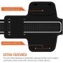 Trianium Armband, Water Resistant Large Cell Phone Armband for iPhone Xs/XS Max/XR/X/8 Plus, Galaxy S10/S10e/S10+/S9/S9/Note 9, Google Pixel 2 XL and More for Workout Band Skin & Key Holder(2nd Gen)