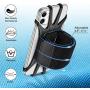 VUP Upgraded Phone Armband,360° Rotatable Running Armband for iPhone 11 Pro Max X XR XS 8 7 6 5 6s Plus,Galaxy S10 S9 S8 Plus, Note 9/8/5/4, Pixel 3/2 XL Elastic Arm Band for Running,Working.Hiking