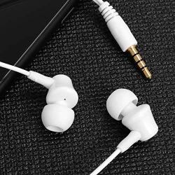 Earbuds, Amoner in Ear Headphones Wired Waterproof Sports Earphones, Stereo Sound Headphones Headsets with Built-in Mic for Phone 6/6s Plus/5s/SE, Galaxy, Android Smartphones, Tablets