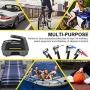 Skey Air Compressor Tire Inflator - Electric Auto Pump 12V DC Portable Air Compressor Pump Digital Tire Inflator Car Tire Pump