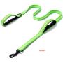 DOGSAYS Dog Leash 6ft Long - Traffic Padded Two Handle - Heavy Duty - Double Handles Lead for Training Control - 2 Handle Leashes for Large Dogs or Medium Dogs - Reflective Pet Leash Dual Handle