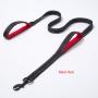 DOGSAYS Dog Leash 6ft Long - Traffic Padded Two Handle - Heavy Duty - Double Handles Lead for Training Control - 2 Handle Leashes for Large Dogs or Medium Dogs - Reflective Pet Leash Dual Handle