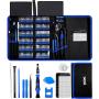 XOOL 140 in 1 Precision Screwdriver Set, Professional Computer Laptop Repair Tool Kit, Electronics Repair Tool with 120 Magnetic Bits, Compatible for Macbook, iPhone, Game Console, Tablet