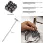 XOOL Watch Repair Kit, Watch Band Link Removal Tool, Spring Bar Tool Set, Watch Back Remover Watch Battery Replacement Tool Kit, Professional Watch Repair Tools with Carrying Bag, User Manual