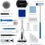 XOOL Watch Link Removal Tool, 210 PCS Watch Repair Kit, Watch Battery Replacement Tool Kit, Watch Case Opener Spring Bar Tools, Watch Band Link Pin Tool Set with Carrying Case & Instruction Manual